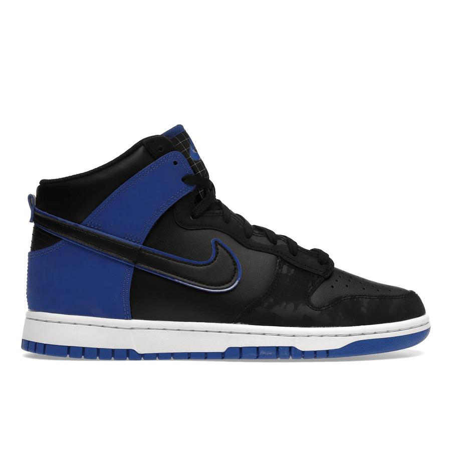 Nike Dunk High SE Camo Black Royal — 36
