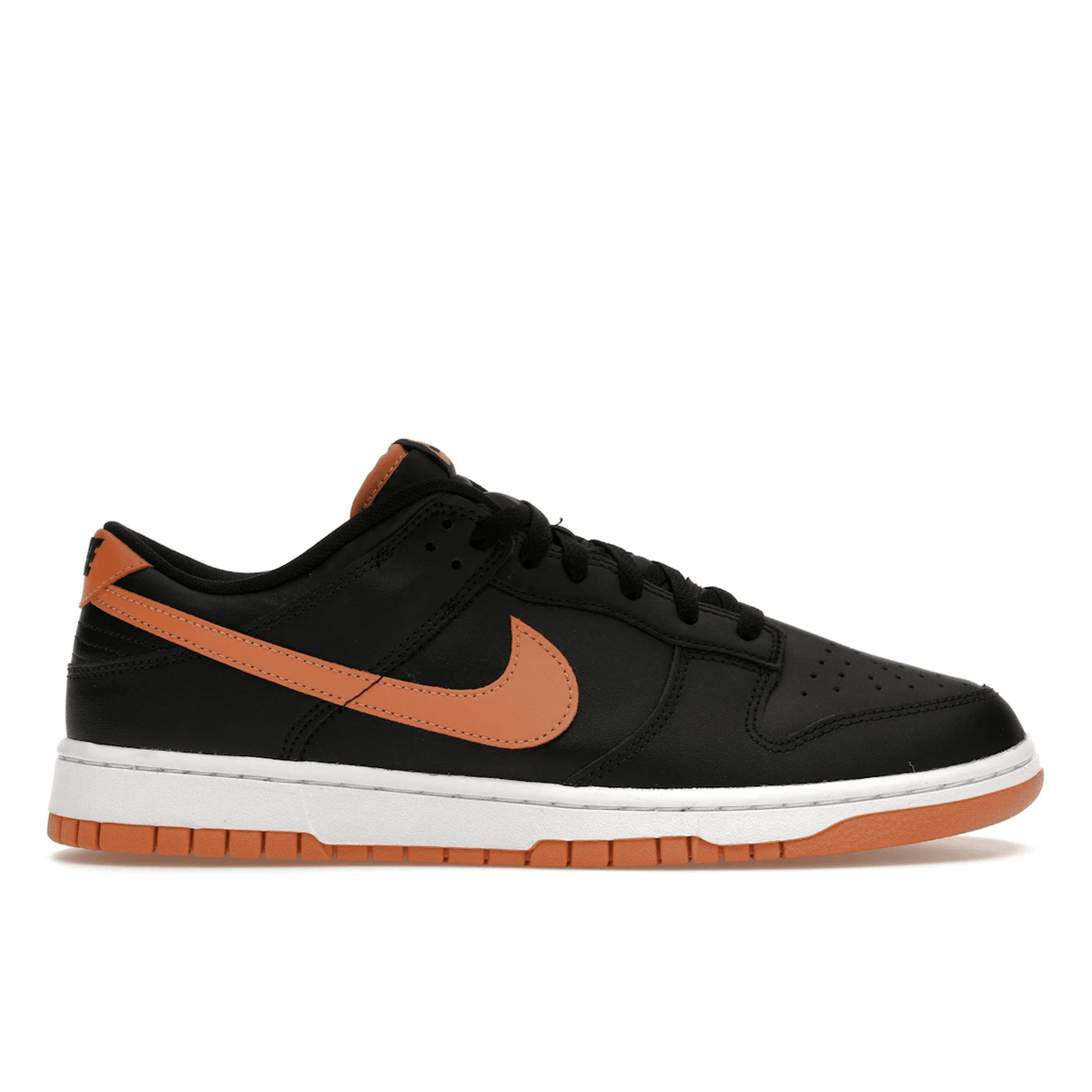 Nike Dunk Low Black Amber Brown — 36