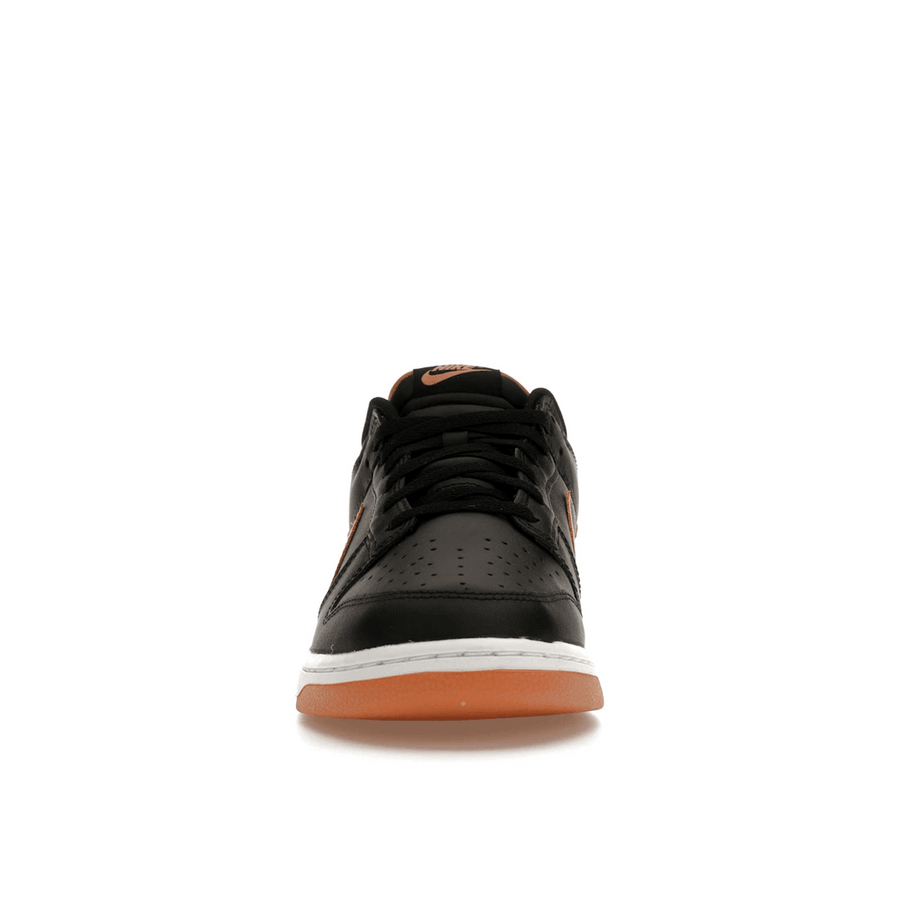 Nike Dunk Low Black Amber Brown — 36