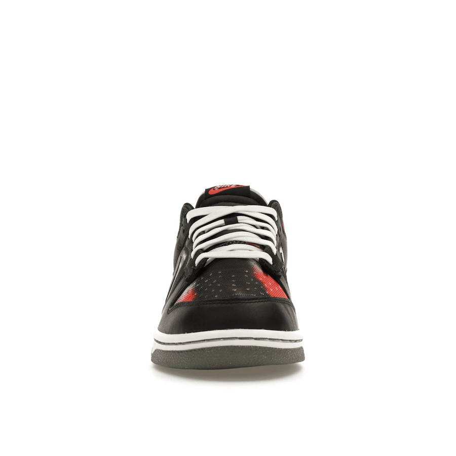 Nike Dunk Low Graffiti Black Red — 36