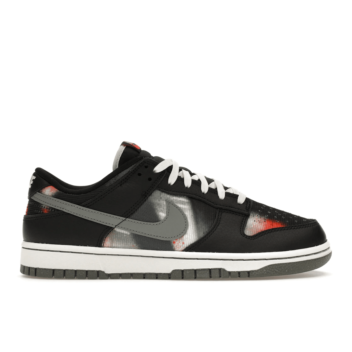 Nike Dunk Low Graffiti Black Red — 36