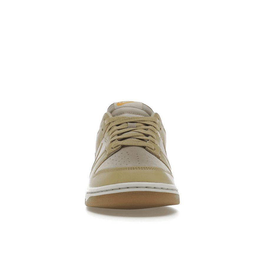 Nike Dunk Low Khaki Suede Gum — 36