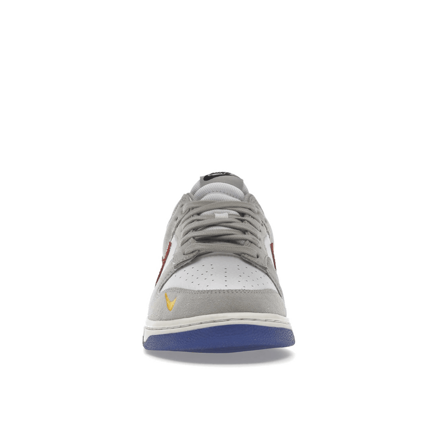 Nike Dunk Low Light Iron Ore Red Blue — 36
