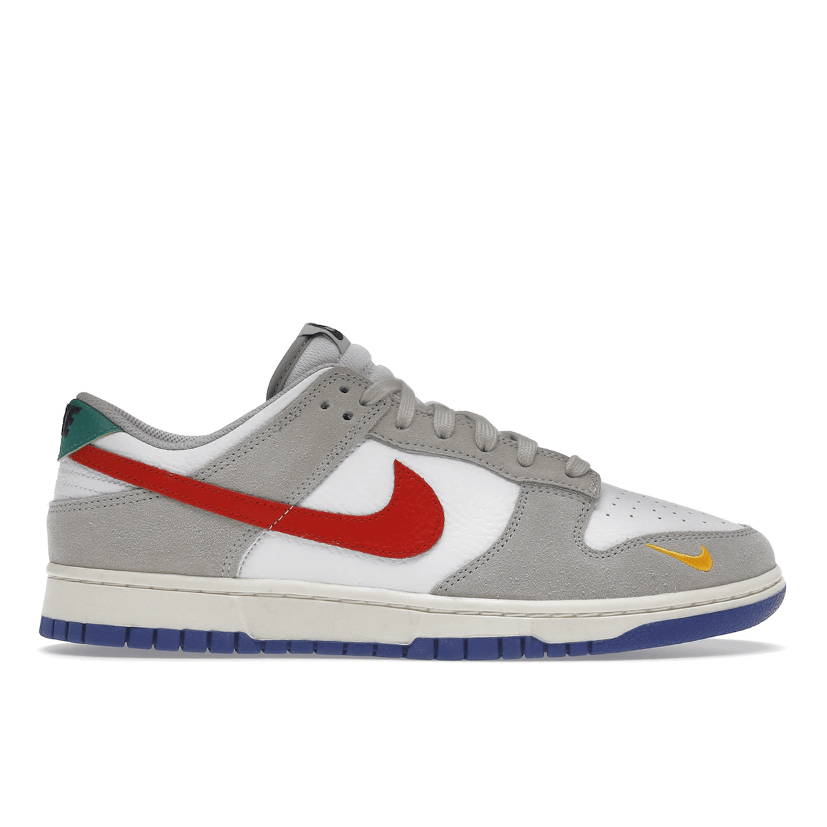 Nike Dunk Low Light Iron Ore Red Blue — 36