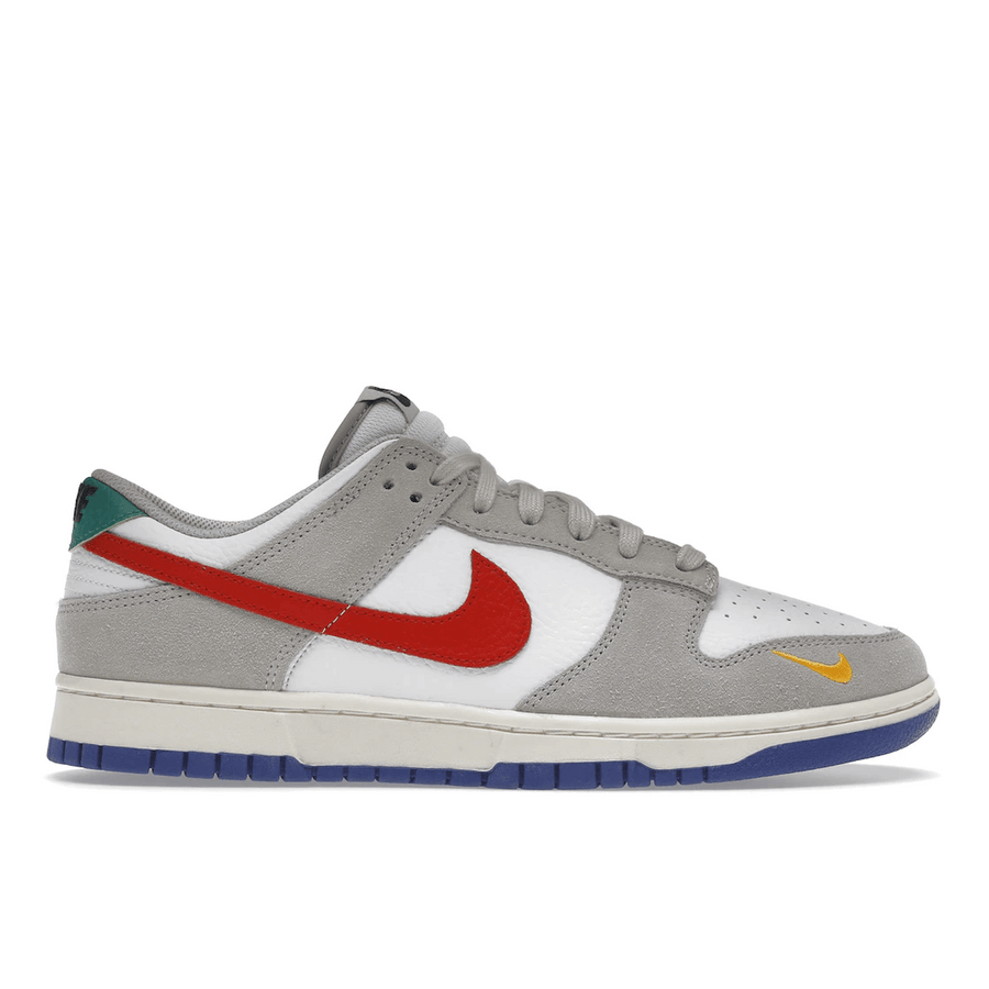 Nike Dunk Low Light Iron Ore Red Blue — 36