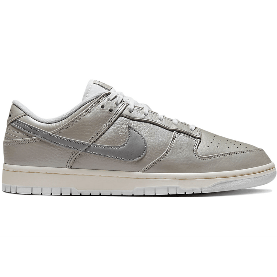 Nike Dunk Low Metallic Silver — 36