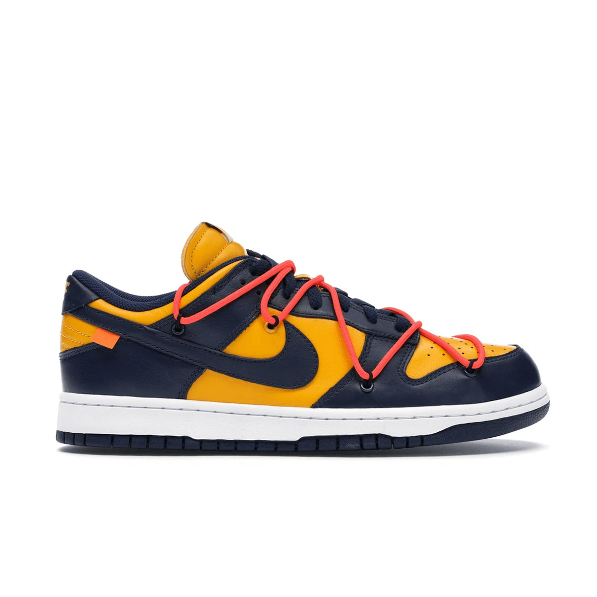Nike Dunk Low Off-White University Gold — 36