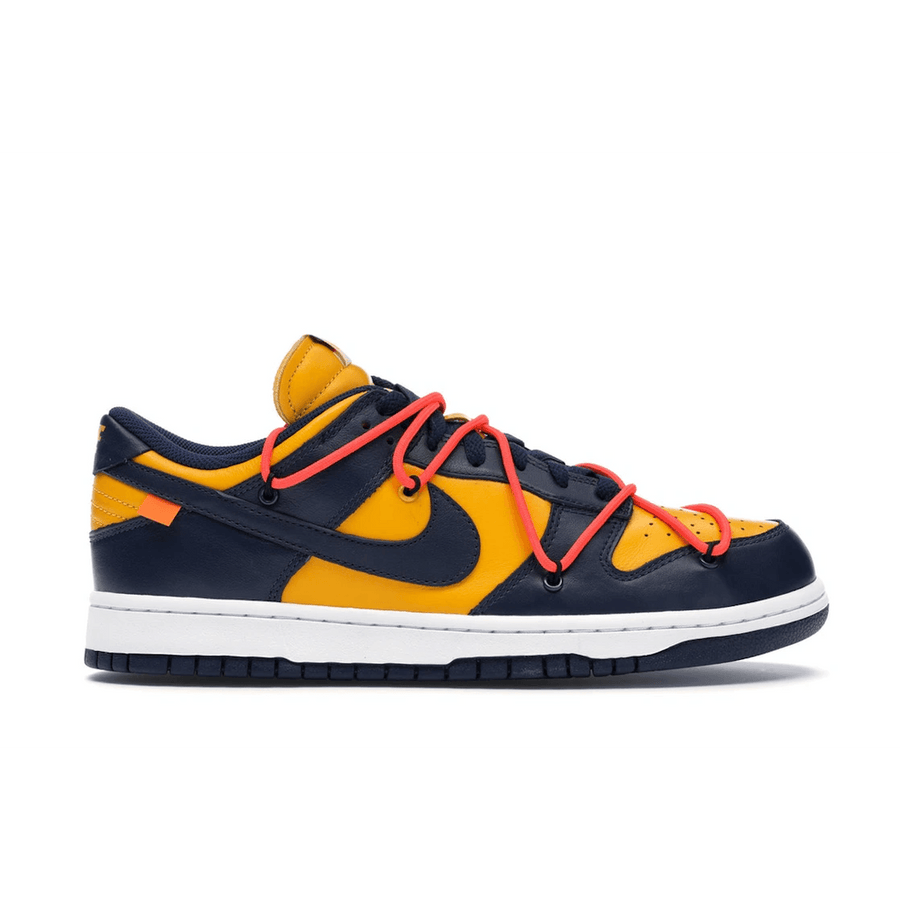 Nike Dunk Low Off-White University Gold — 36