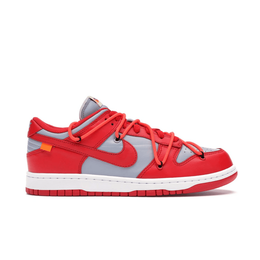 Nike Dunk Low Off-White University Red — 36