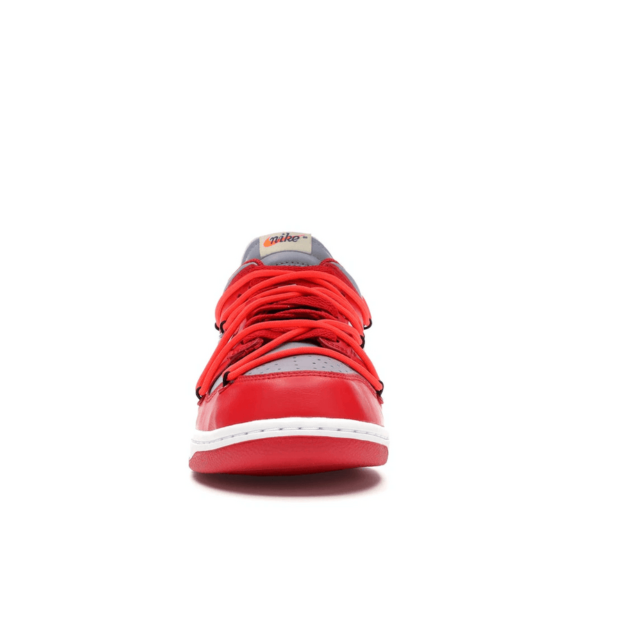Nike Dunk Low Off-White University Red — 36