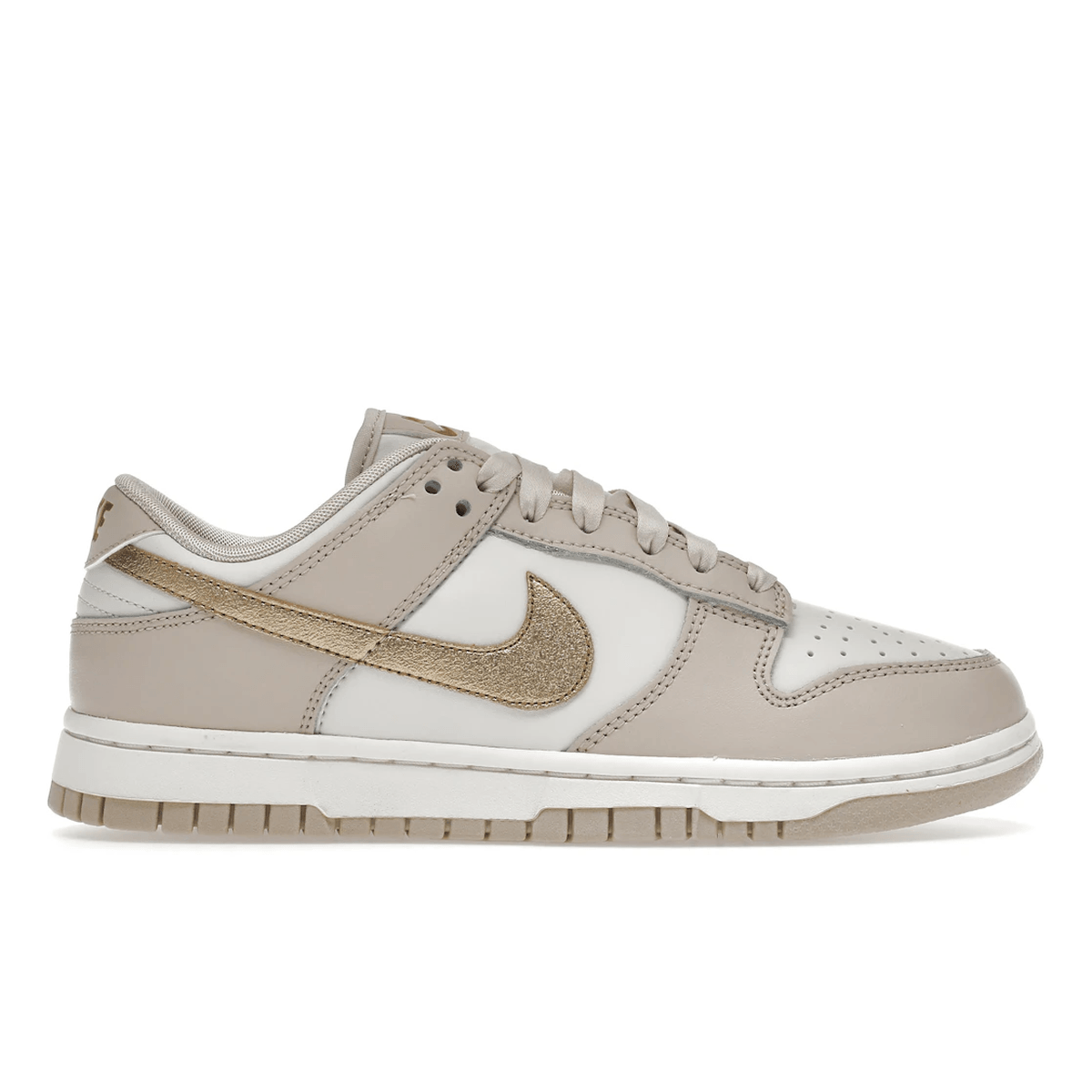 Nike Dunk Low Phantom Metallic Gold — 36