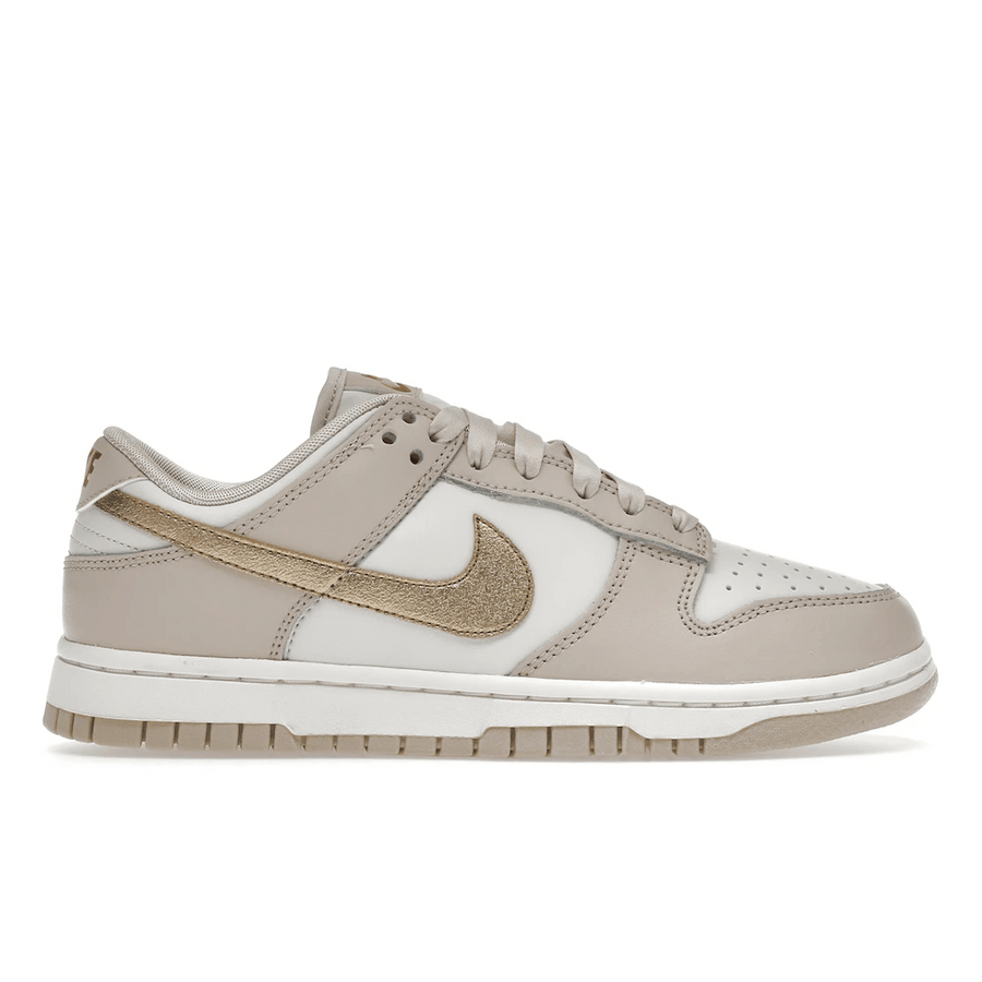 Nike Dunk Low Phantom Metallic Gold — 36