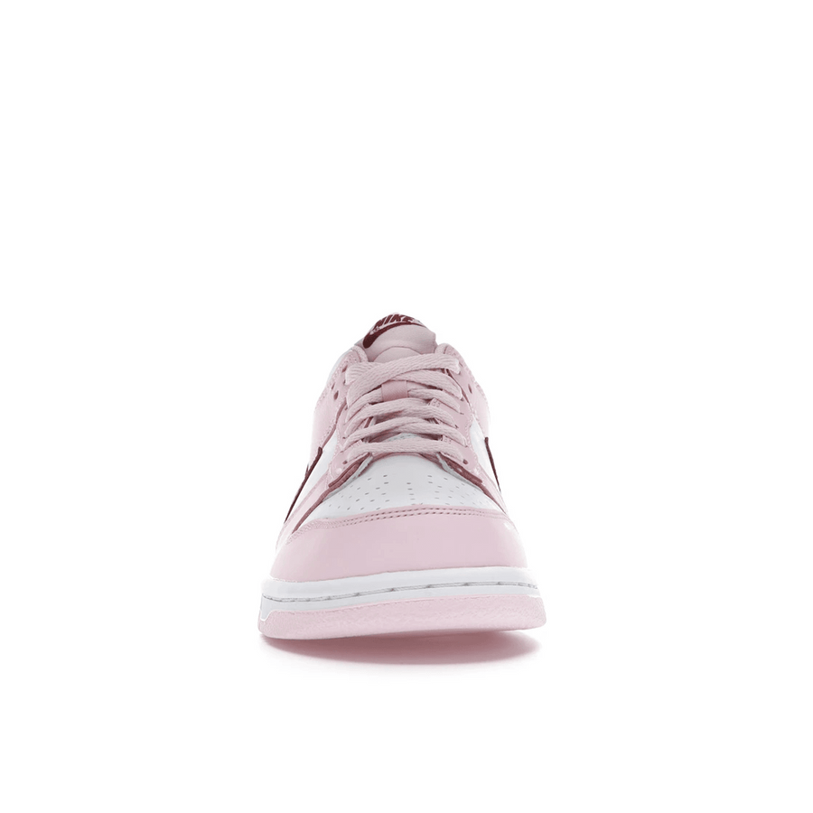 Nike Dunk Low Pink Foam Red White — 36