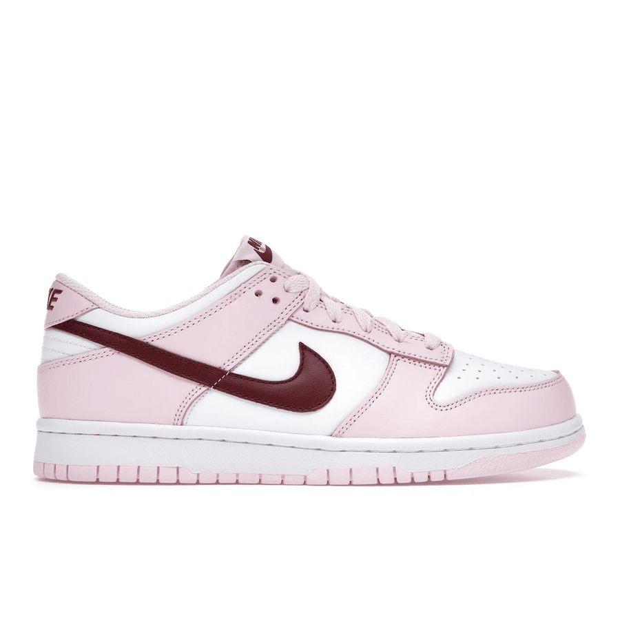 Nike Dunk Low Pink Foam Red White — 36