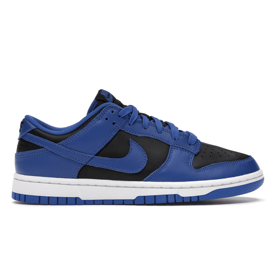 Nike Dunk Low Retro Black Hyper Cobalt — 36
