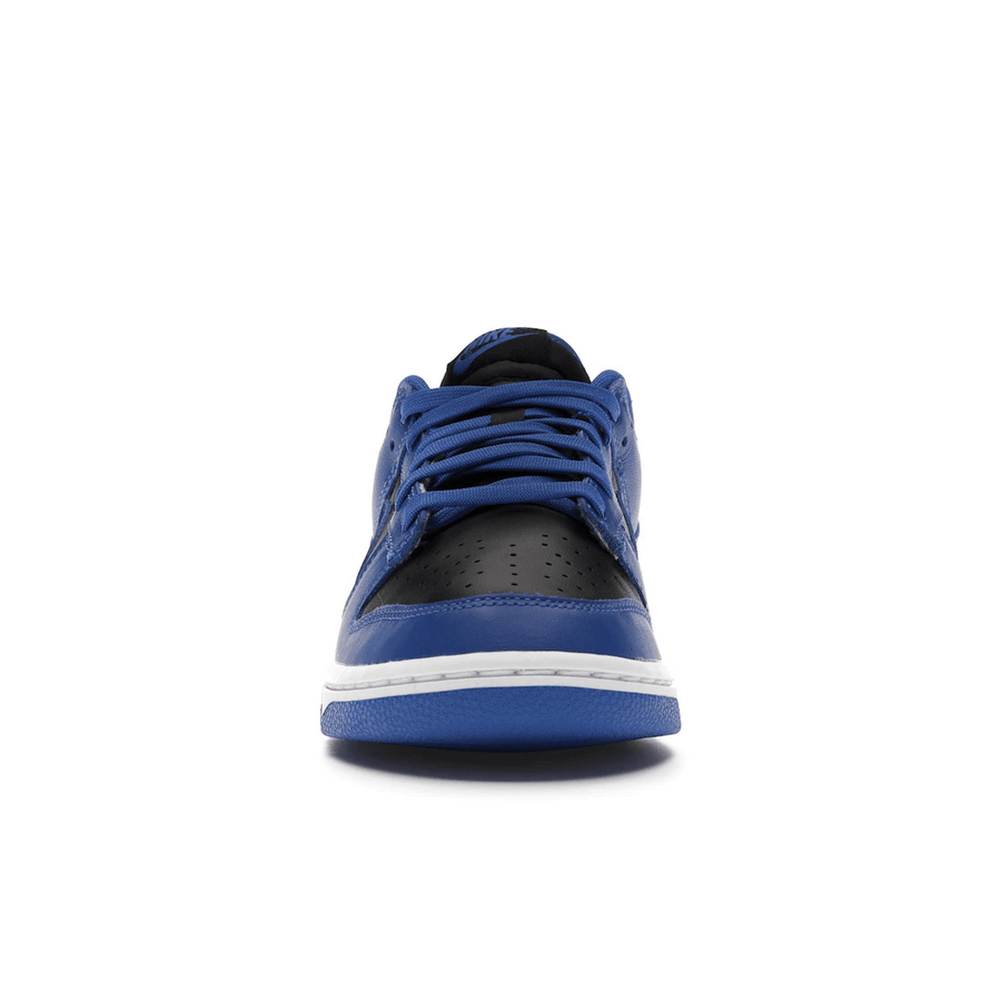 Nike Dunk Low Retro Black Hyper Cobalt — 36