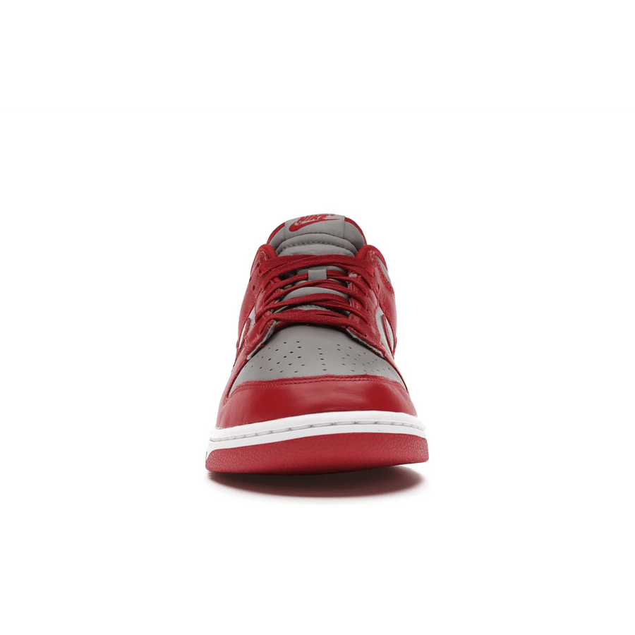 Nike Dunk Low Retro Medium Gray Varsity Red UNLV — 36
