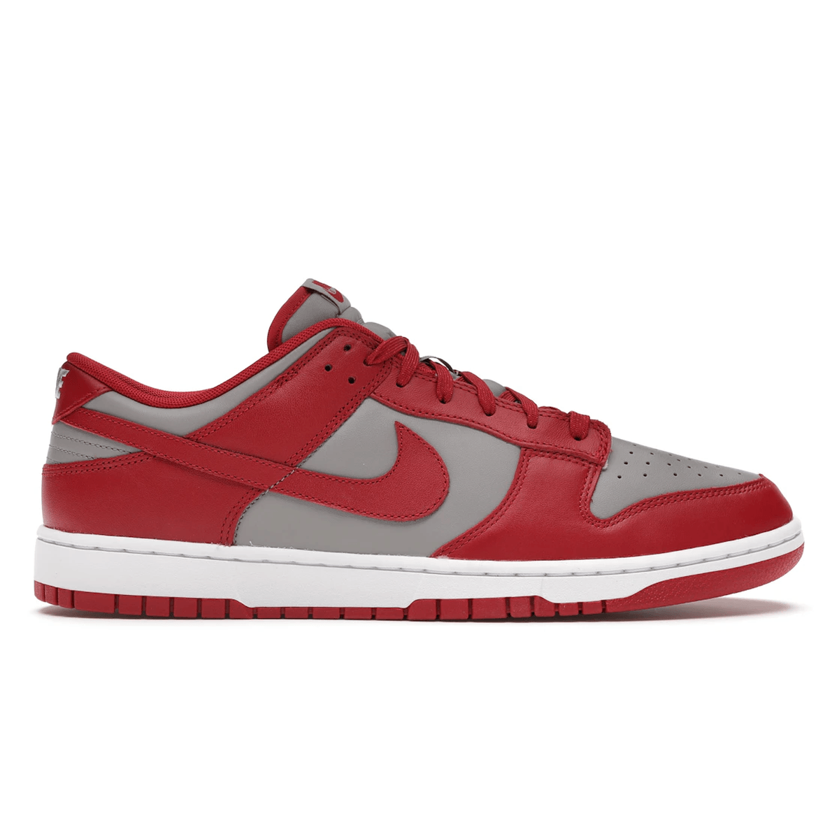 Nike Dunk Low Retro Medium Gray Varsity Red UNLV — 36