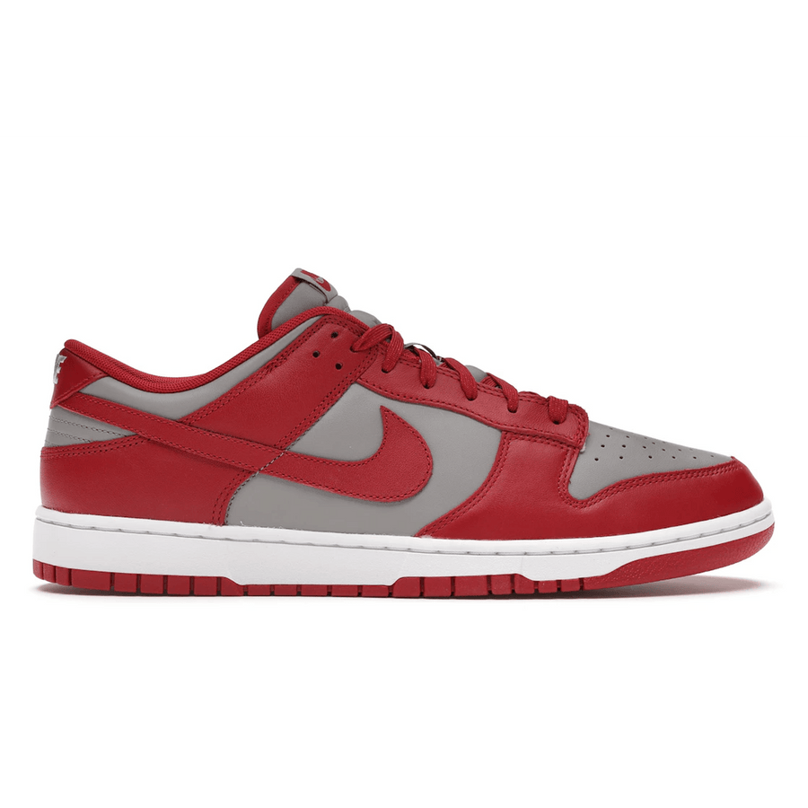 Nike Dunk Low Retro Medium Gray Varsity Red UNLV — 36