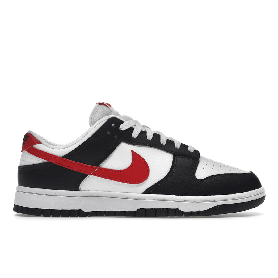 Nike Dunk Low Retro Red Swoosh Panda — 36