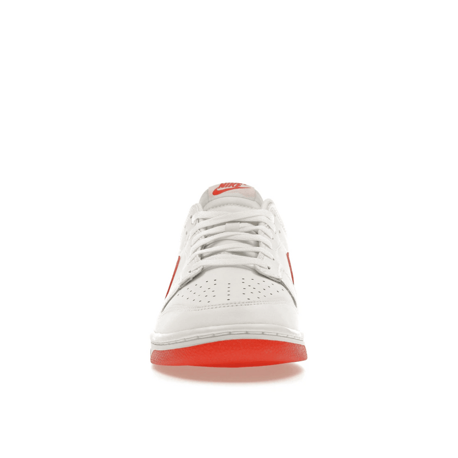 Nike Dunk Low Retro White Picante Red — 36