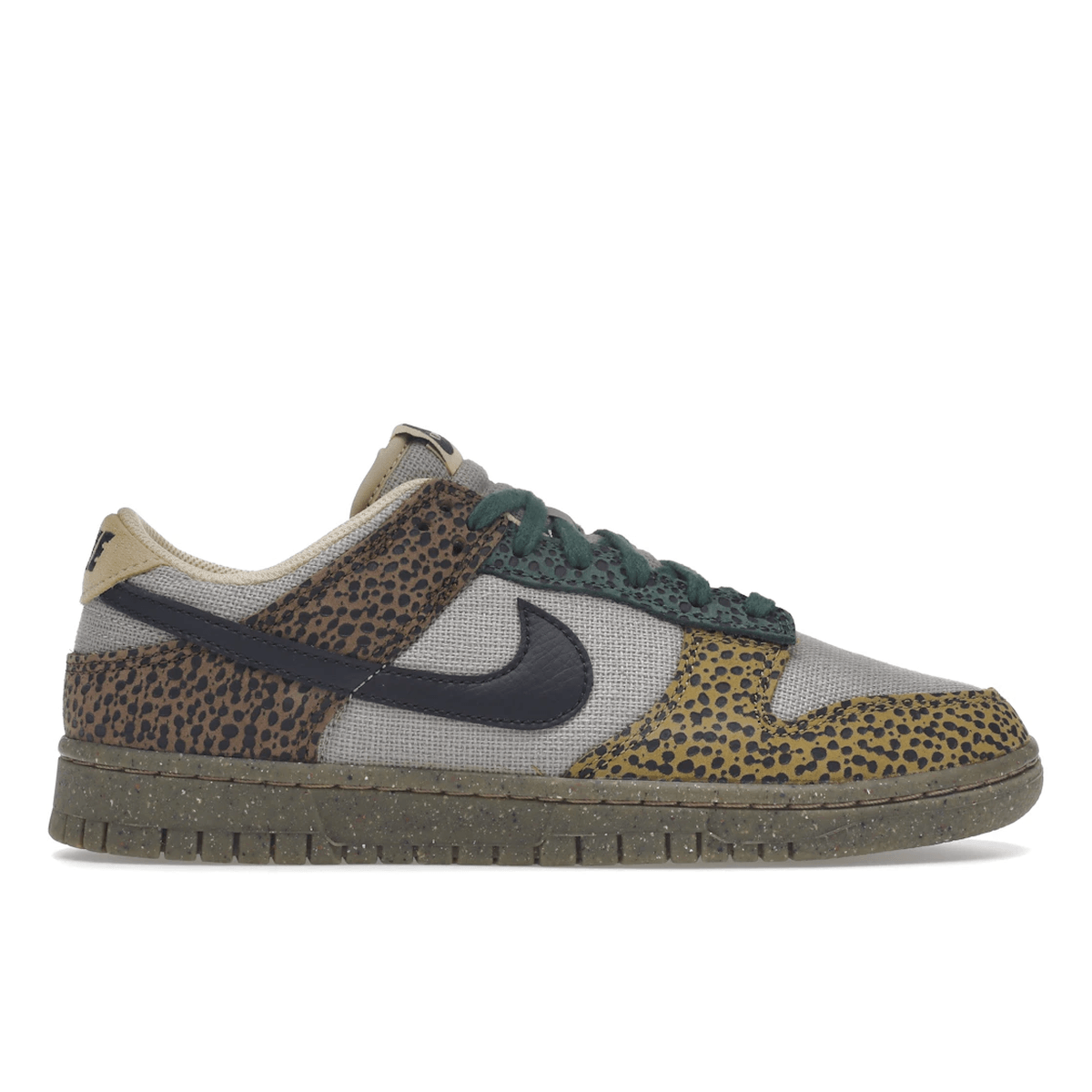 Nike Dunk Low Safari Golden Moss — 36