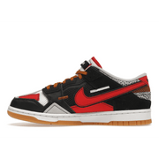 Nike Dunk Low Scrap Black Gray University Red