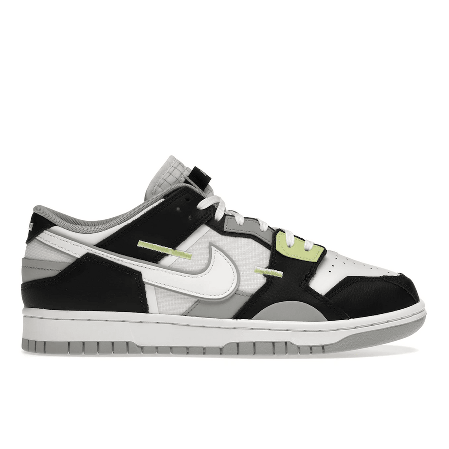 Nike Dunk Low Scrap Wolf Gray Light Lemon Twist — 36