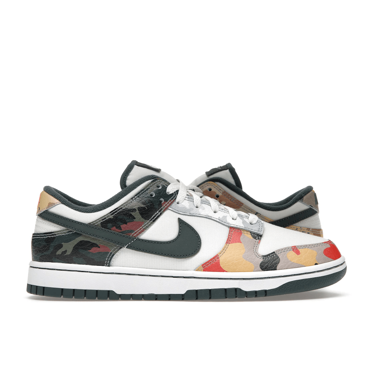 Nike Dunk Low SE Sail Multi-Camo — 36