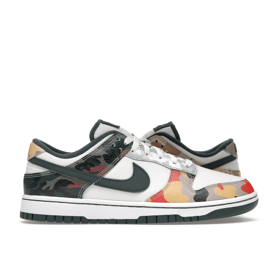 Nike Dunk Low SE Sail Multi-Camo — 36