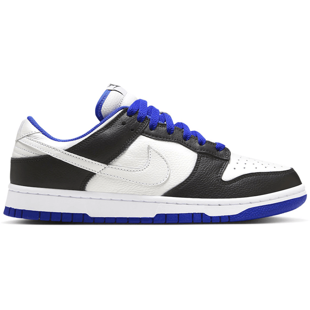 Nike Dunk Low White Black Royal — 36
