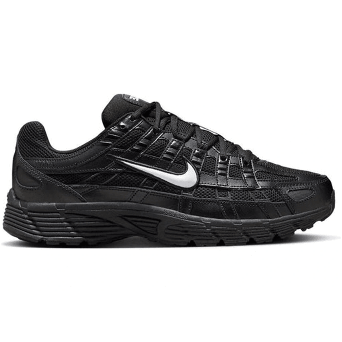 Nike P-6000 Black Black White — 36