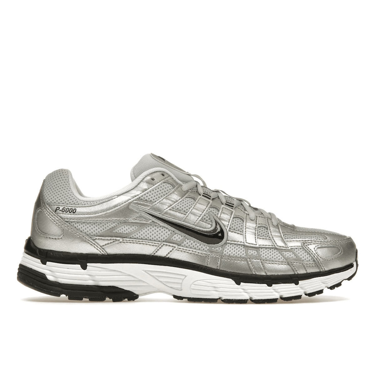Nike P-6000 Metallic Silver Pure Platinum — 36