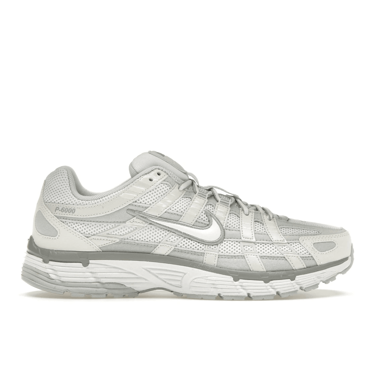 Nike P-6000 Summit White Pure Platinum — 36