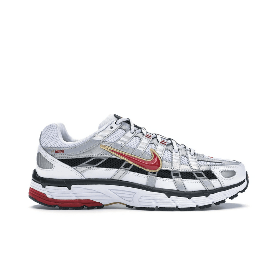 Nike P-6000 White Gold Red — 36
