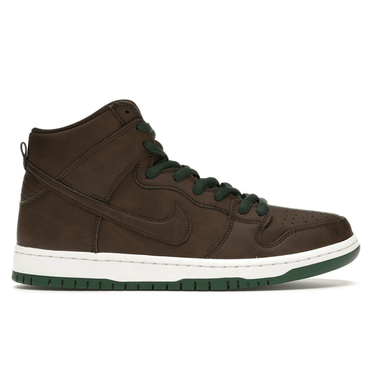 Nike SB Dunk High Baroque Brown Vegan Leather — 36