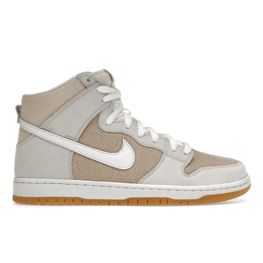 Nike SB Dunk High Pro ISO Orange Label Unbleached Natural — 36