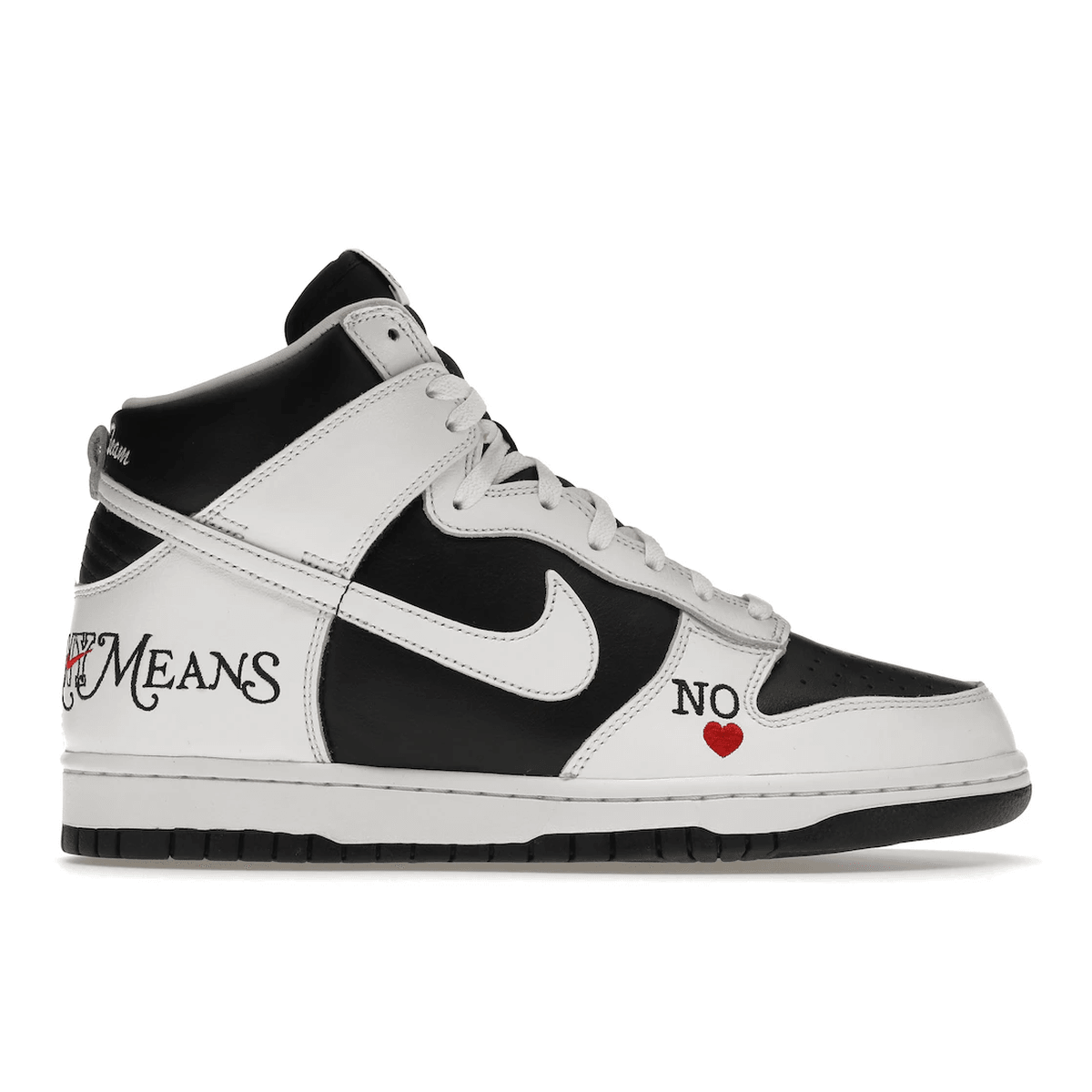Nike SB Dunk High Supreme By Any Means Black — 36
