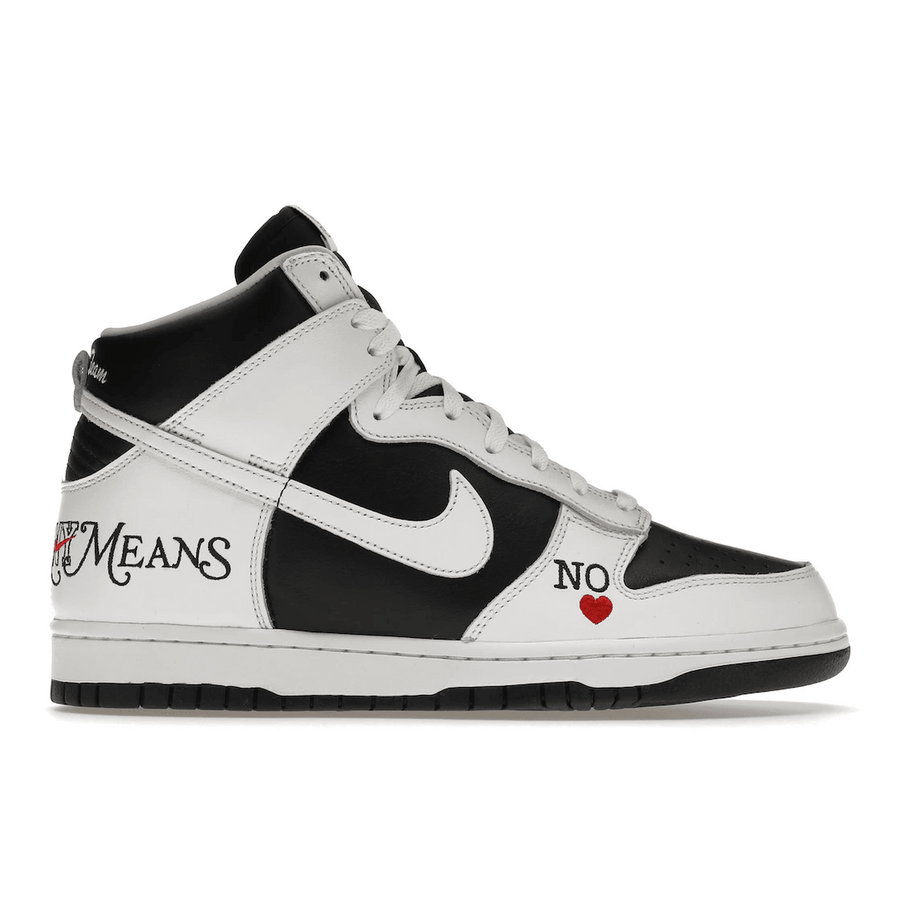 Nike SB Dunk High Supreme By Any Means Black — 36