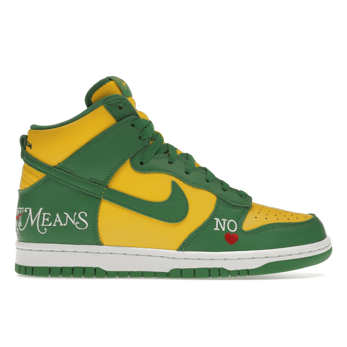 Nike SB Dunk High Supreme By Any Means Brazil — 36
