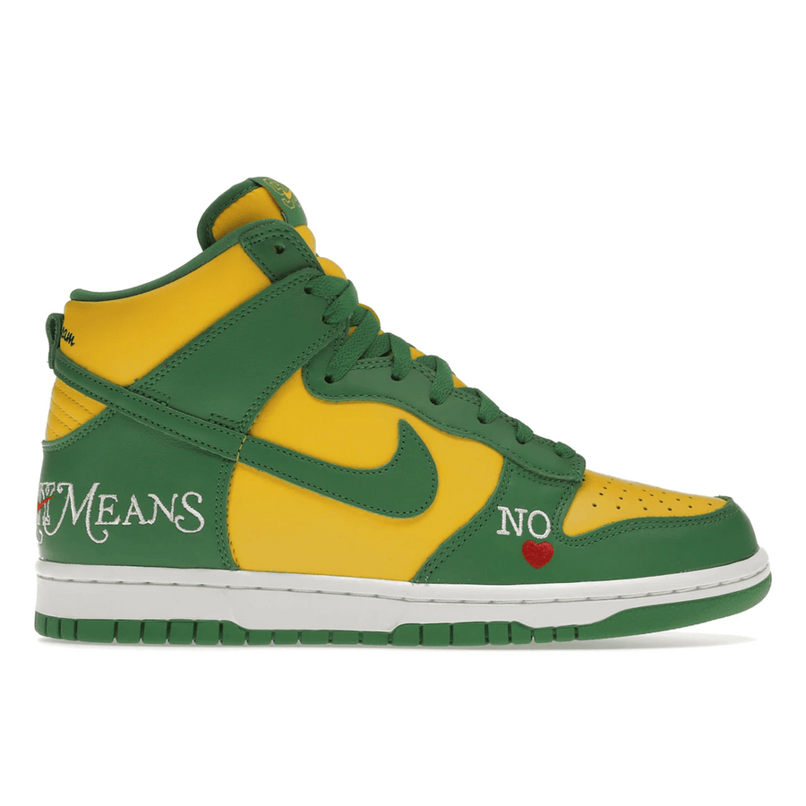 Nike SB Dunk High Supreme By Any Means Brazil — 36