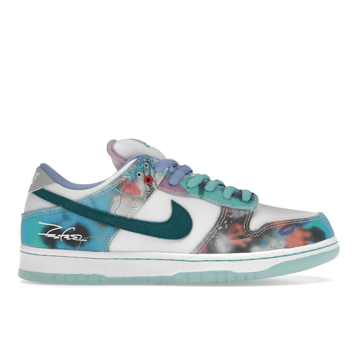 Nike SB Dunk Low Futura Laboratories Bleached Aqua — 36