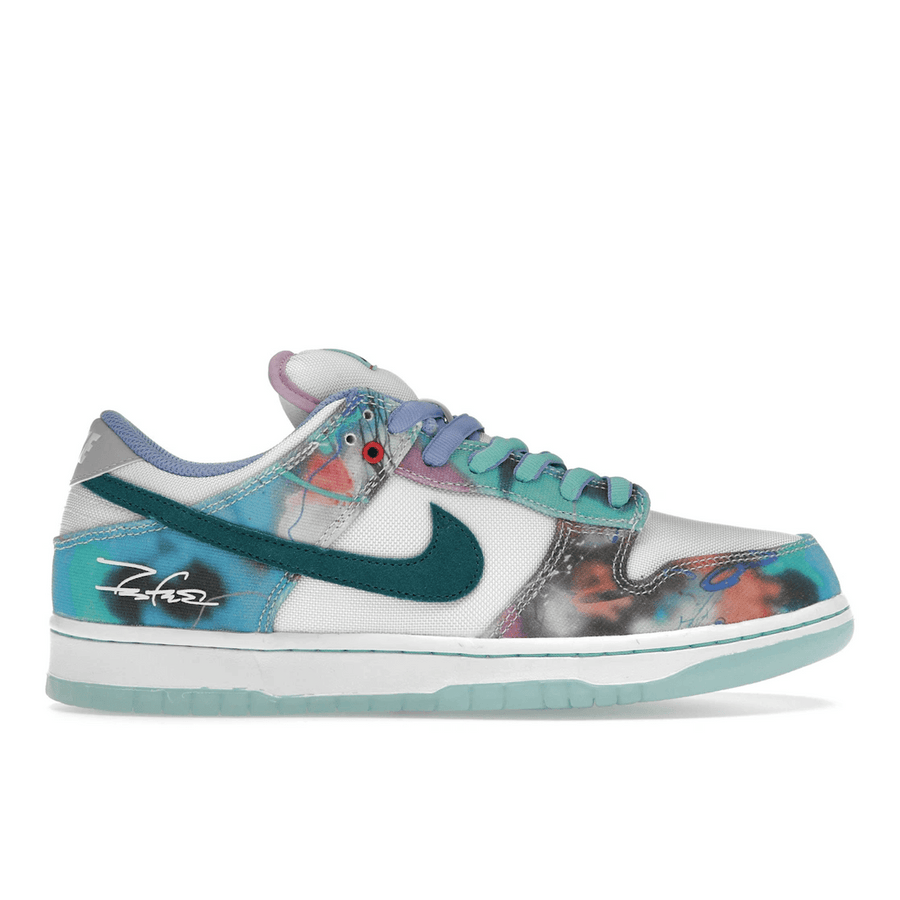 Nike SB Dunk Low Futura Laboratories Bleached Aqua — 36