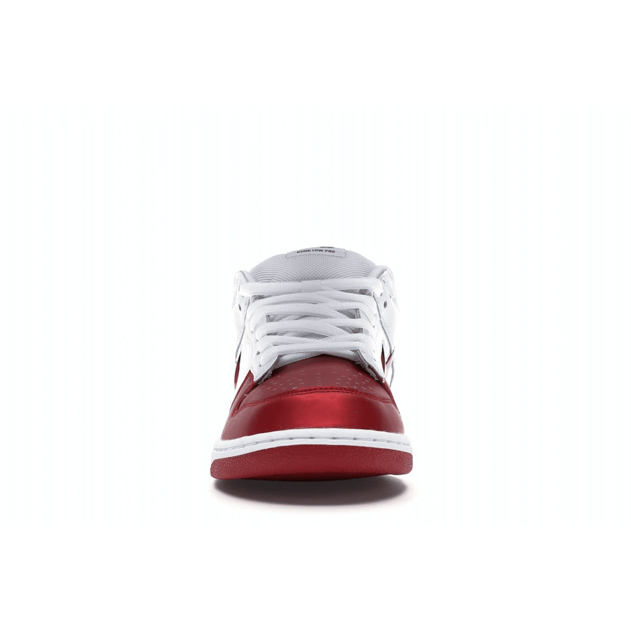 Nike SB Dunk Low Supreme Jewel Swoosh Red — 36