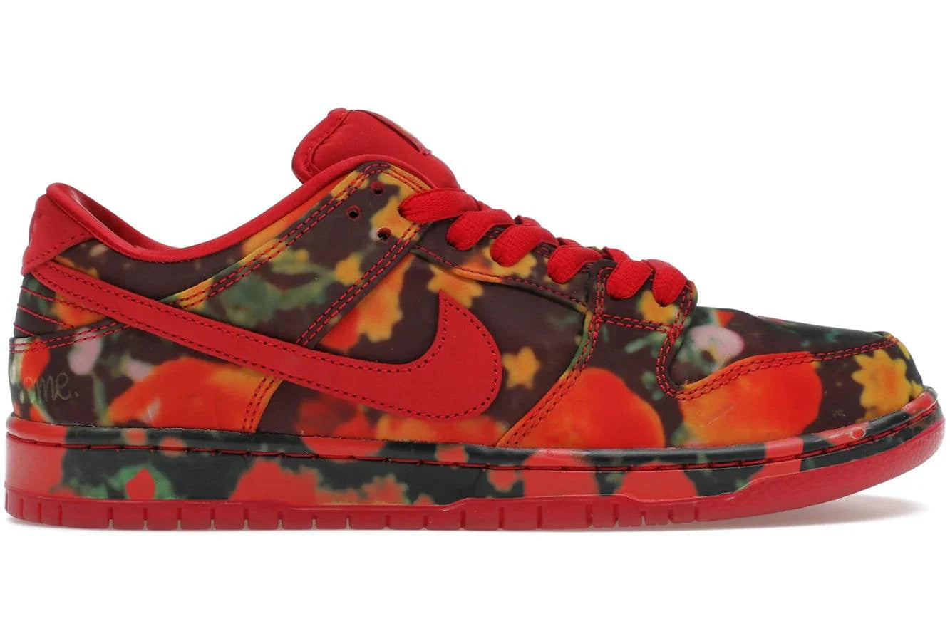 Nike SB Dunk Low The Wizard of Oz Poppy Field — 36