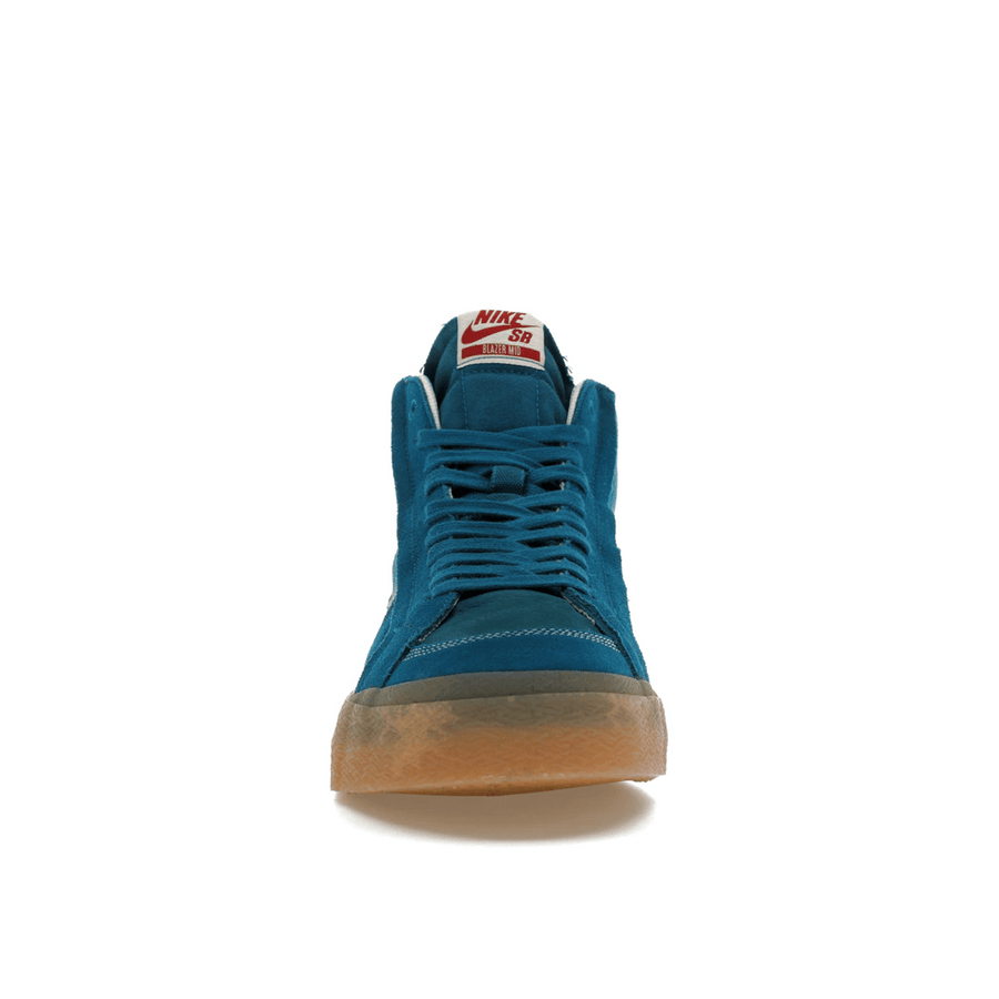 Nike SB Zoom Blazer Mid PRM Plus Green Abyss Gum — 36