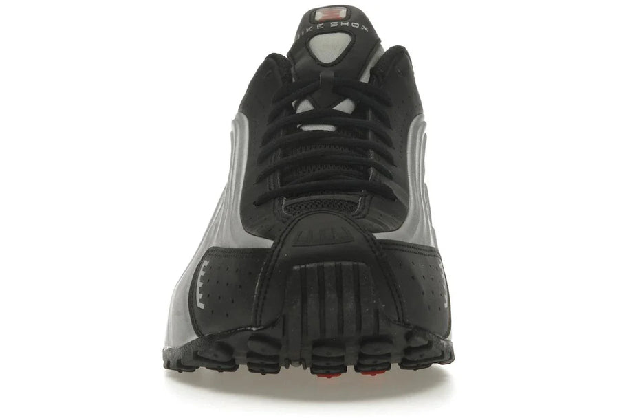 Nike Shox R4 Black Metallic Silver — 36