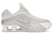 Nike Shox R4 White Metallic Silver