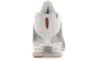 Nike Shox R4 White Metallic Silver