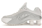 Nike Shox R4 White Metallic Silver